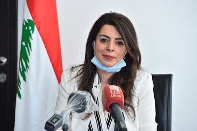 وقائع المؤتمر الصحفي لوزيرة المهجرين