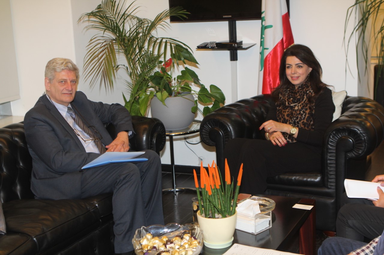 عقدت الوزيرة شريم إجتماع عملٍ مع مدير منظمة الفاو